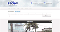 Desktop Screenshot of leoniconsultordeimoveis.com.br